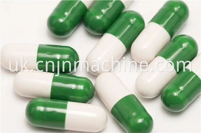 Capsule filling sample